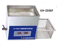 昆山禾创台式双频数控超声波清洗器KH-250SPV