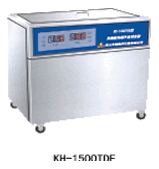 昆山禾创单槽式高频数控超声波清洗器KH-1500TDB