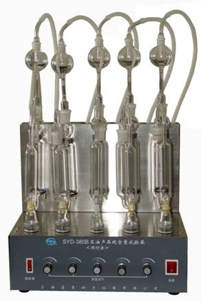 上海昌吉石油产品硫含量试验器（燃灯法）SYD-380B