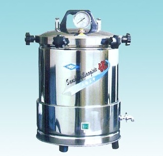 上海三申手提式灭菌器YX-280A*（座式电热）