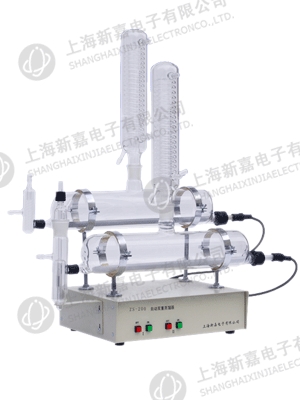 上海新嘉电子自动双重蒸馏水器ZS-200（已停产）