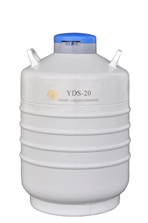 成都金凤贮存型液氮生物容器（含120mm高提筒）YDS-20