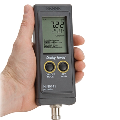 意大利哈纳防水型便携式pH /°C测定仪HI99141