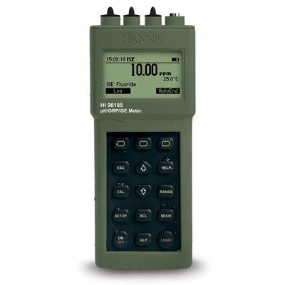 意大利哈纳防水型便携式pH/ ORP/°C测定仪HI98183（旧款型号:HI98180,HI98181,HI98182）