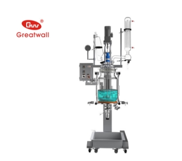 郑州长城科工贸GRS系列防爆调速双层玻璃反应釜GRS-20EX