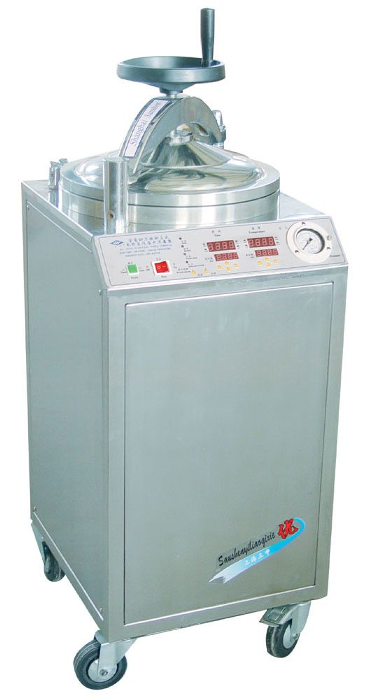 上海三申不锈钢立式电热压力蒸汽灭菌器-消毒器YM50ZI（YX-400ZI